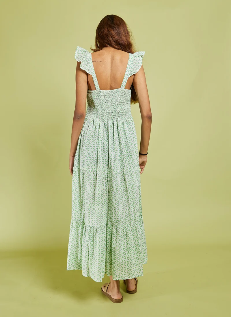 Kyshmysh  DIAMOND MIDI DRESS for Women | Best Price UAE